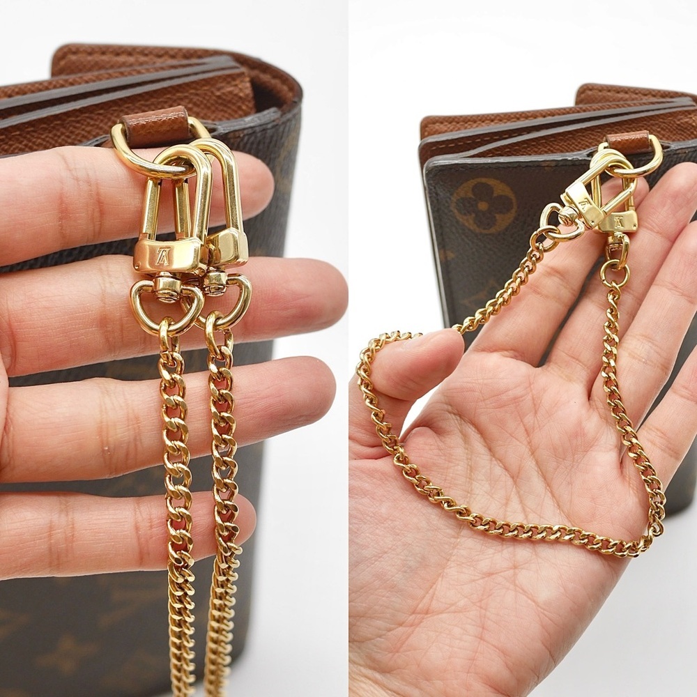 🍓LV Two-Buttons Monogram Wallet - Picture 3 of 13